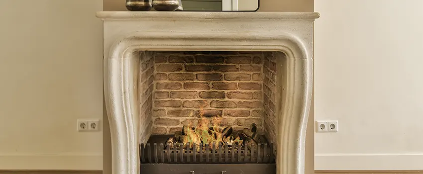 Vintage-style Fireplace Redesign in North Plainfield, New Jersey