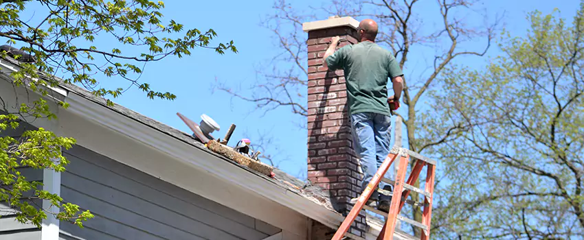 Vinyl and PVC Chimney Flashing Installation in North Plainfield, NJ