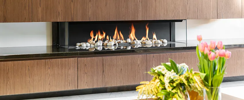 Double-height Fireplace Design Refurbishment in North Plainfield, New Jersey
