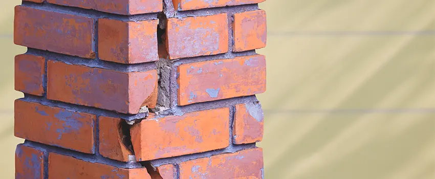 Repairing Cracked Porcelain Tiles for Fireplace in North Plainfield, NJ